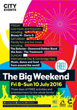 The Big Weekend 2016 poster